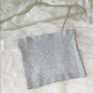 Brandy Melville grey top